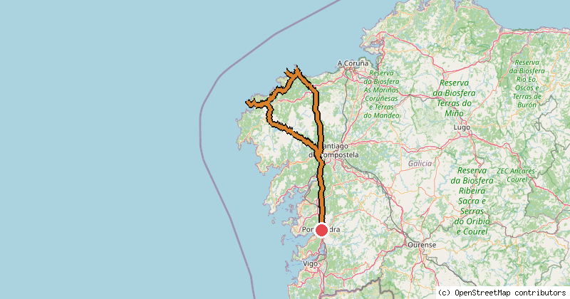 Mapa del recorrido